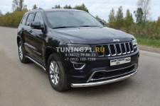 Пороги труба 60,3 мм Jeep Grand Cherokee 2013